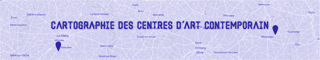Cartographie des centres d'art contemporain