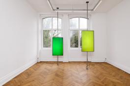 Hagar Schmidhalter, Colour Cut Cat, 2020. Vidéos, boucle, couleur, son. Courtesy de l’artiste. Production CRAC Alsace. Photo A. Mole.