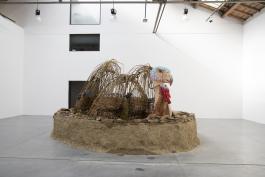 Aurélie Ferruel et Florentine Guédon, La Suée du dindon, 2020. Techniques mixtes. Production Le 19, Crac. Photo Angélique Pichon et le 19 Crac.