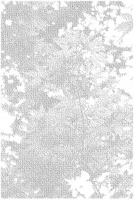 eikan-do (rouge) 2020, impression sur papier kozo awagami, 77 x 51 cm © Detanico Lain, production CRP/