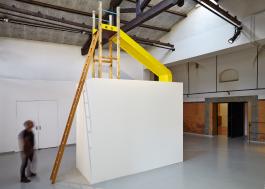 Thierry Lagalla,"La Nature existe, c'est rigolo (la chute)", 2017. © Photo : J.C. Lett