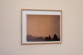 Maxime Bondu, Paysage de Pan #1, 2019. Vue de l’exposition de Maxime Bondu « Le vol du Pan » au Lycée des métiers Roland Garros. Production Lycée des métiers Roland Garros et BBB centre d’art, Toulouse. Curateur & crédit photo : Émile Ouroumov,