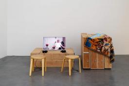 Angélique Buisson, Les anciens combattants, 2018. Vue de l'exposition «Mémoire double», CAC Brétigny, 2018. Photo: © Aurélien Mole.