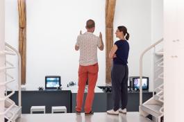 Ben Evans & Luís Miguel Félix, The Invisible Museum, 2017, Ferme du Buisson, © photo Émile Ouroumov