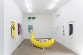 Charles Deflorenne, La banane de Lectoure, résidence au Centre d'art et de photographie de Lectoure, 2018 © CAPL