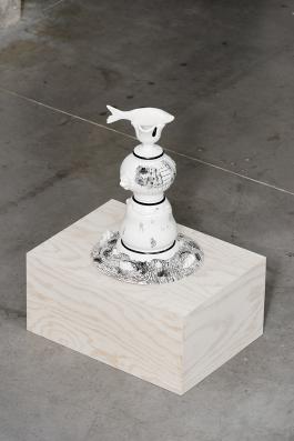 Court bouillon, Alexandre&Florentine Lamarche-Ovize, 2017 Vue de l'exposition Les motifs sauvages - Parc Saint Léger Centre d'art Crédit photos : Aurélien Mole