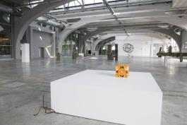 Vue de l'exposition "Nœuds négatifs", 2018. Étienne Chambaud, "Récif (L'Accrétion)", 2018 © La Kunsthalle - photo : Sébastien Bozon