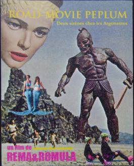 La Cellule (Becquemin & Sagot),Road Movie Peplum, Affiche de film, 2018, production centre d’art Le Lait, Albi, © Morgane Pelissier