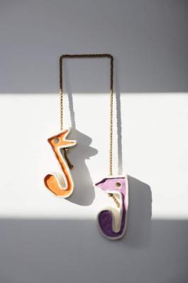 Louise Aleksiejew et Antoine Medes, «Don’t be a stranger!», vue d'exposition, Théâtre Brétigny, 2019. Coproduction CAC Brétigny—Théâtre Brétigny. Photo © Aurélien Mole