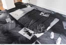  Sébastien Rémy Les Espaces indéfinis, depuis 2016 Impression jet d’encre sur moquette Courtesy de l’artiste Photo : Pierre Antoine, 2016