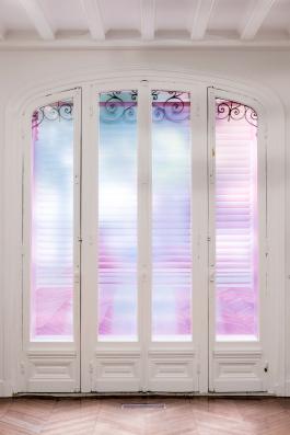 Sébastien Rémy – Well, you didn’t change the world, did you? – No, but we changed our street, Depuis 2017 Ensemble d’impression sur vinyle Photo Pierre Antoine