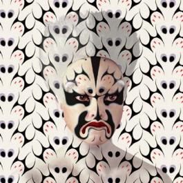 ORLAN - Self-Hybridation Opéra de Pékin