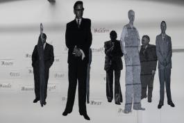 Fichier : Tanja_Boukal1 Légende : Tanja Boukal, "Vetus Angelus Novus" (détail), 2020 Vue de l'exposition "Le monument, le labeur et l'hippocampe", 2020 © La Kunsthalle - photo : Sébastien Bozon