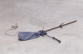 Vue de l’exposition de Julien Creuzet, La pluie a rendu cela possible (…) à Bétonsalon - Centre d’art et de recherche, Paris, 2018. Image © Aurélien Mole.