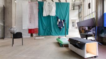Exposition Le corps fait grève, Bétonsalon – centre d’art et de recher­che, 2021. Image © Margot Montigny