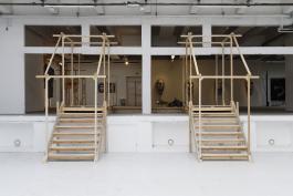 Thomas Jeppe, Superimposition (Support), 2018 - Passerelle Centre d'art contemporain, Brest © photo : Aurélien Mole, 2018