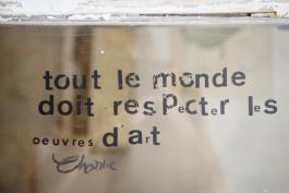 Stéphane Castet, Laisse passe temps expert et mental (détail), 2017 © Marta Garcia Cardellach
