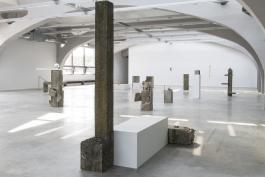 Vue de l'exposition "Nœuds négatifs", 2018. Étienne Chambaud, "Récif (La Colonie)", 2018 © La Kunsthalle - photo : Sébastien Bozon