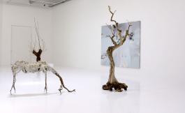 Lionel Sabatté, Echafaudage d'un souvenir, 2016. Production Le Parvis centre d'art contemporain. Courtesy de l'artiste. Photo : Alain Alquier.