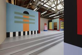 Nathalie du Pasquier, D'un jour à l'autre, 2019. Vue de l’exposition « Futur, ancien, fugitif », Palais de Tokyo (16.10.19 – 05.01.20). Courtesy de l’artiste. Photographie © Aurélien Mole. 