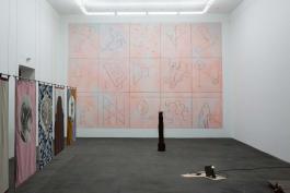 HIPPOLYTE HENTGEN, Signes Tantôt rose tantôt bleu, 2014, production CRAC LRMP, photographe Antoine Espinasseau