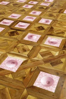 Nadira Husain, Sol de Seins, 2018, crédit Aurélien Mole