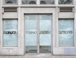 Syvie Fanchon, BONJOURSINOUSDISCUTIONS, 2021, Bétonsalon - centre d'art et de recherche.