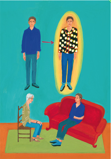 © Marie-Claire Mitout, Songe 1 : le bon conseil, 2017 © Marie-Claire Mitout, Songe 1 : le bon conseil, 2017