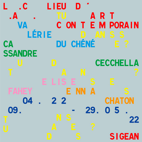 Visuel de l'exposition "Tu danses ?" - Centre d'art contemporain Chapelle Saint-Jacques 2022