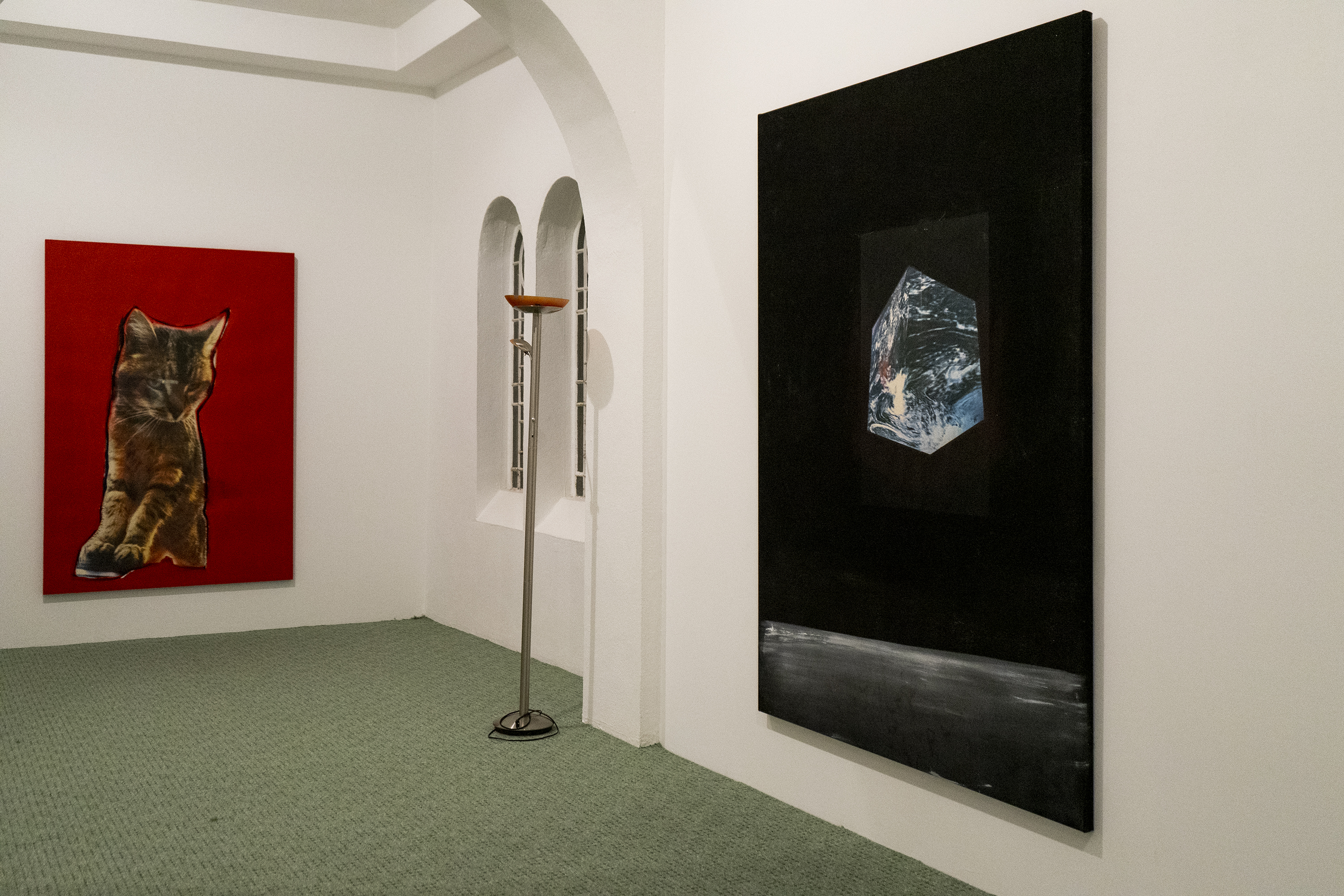 Vue de l’exposition Love and die de Tobias Spichtig, CAC-La synagogue de Delme, 2019. Photo : Tobias Spichtig. Vue de l’exposition Love and die de Tobias Spichtig, CAC-La synagogue de Delme, 2019. Photo : Tobias Spichtig.