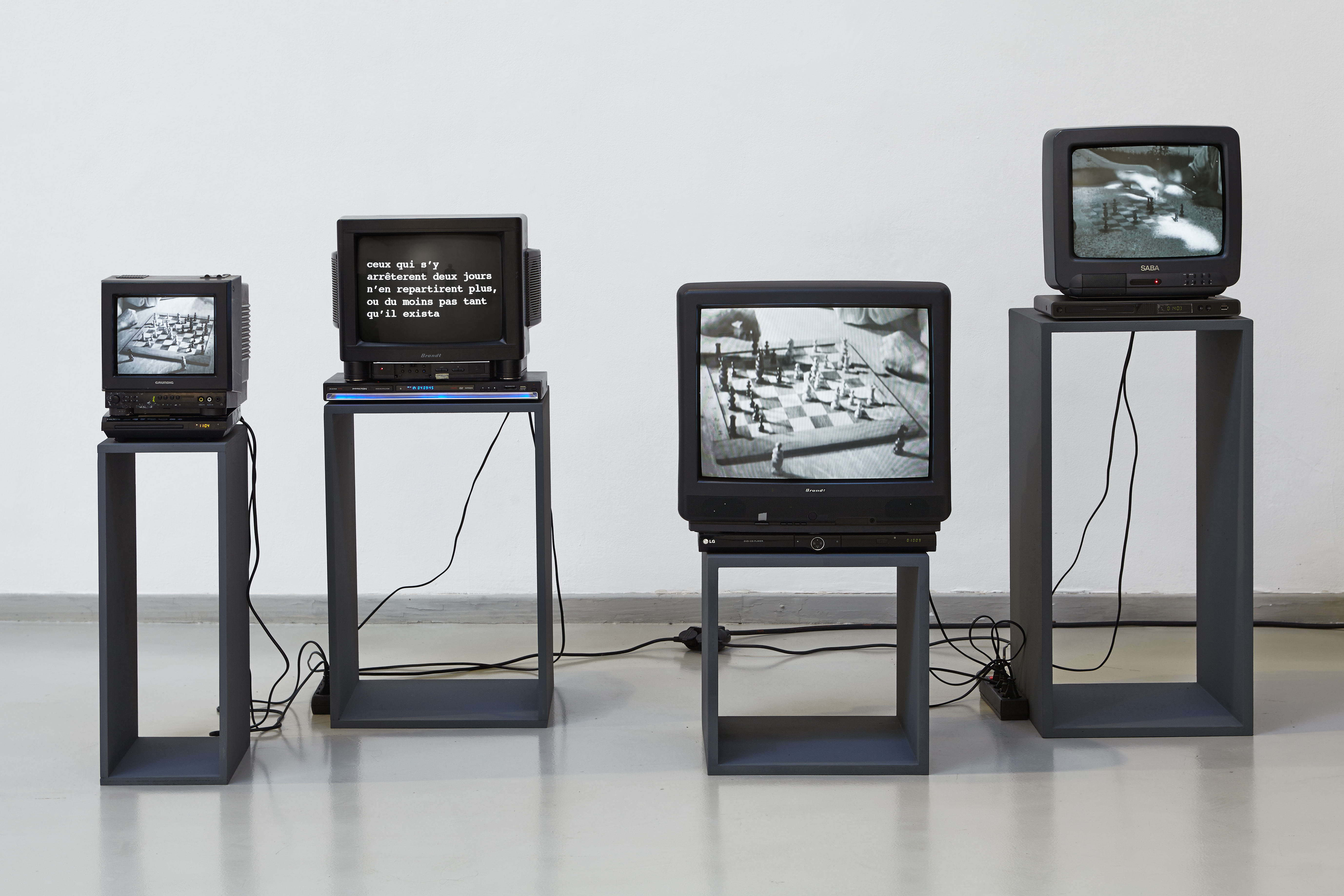 Estefanía Peñafiel Loaiza, vue d'exposition, 2017. © Photo : J.C. Lett