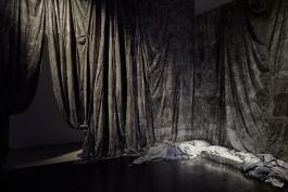 Jeanne Moynot & Anne-Sophie Turion, vue d'exposition "On lâche rien" (Détail), 2016. © Photo : J.C. Lett