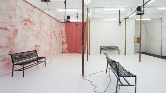 Parler de loin ou bien se taire Pièce sonore, 30 min. Installation, matériaux divers, dimensions variables Production Le Grand Café – centre d’art contemporain, Saint-Nazaire Photographe Marc Domage
