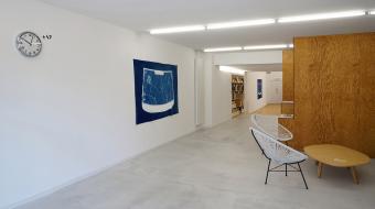 Vue de l'exposition "Pavillon avec vue" de Julien Crépieux