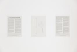 Mathieu Provansal, Symbole de Joyce, 2017 © Yohann Gozard