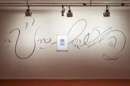 Alex Cecchetti, Tamam Shud : Dinner Room, The Strange Signature, 2017, Ferme du Buisson, © photo Émile Ouroumov
