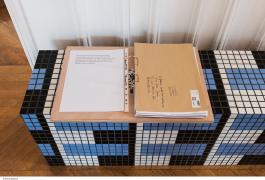  Delphine Chapuis Schmitz Correspondance destinée à La Galerie, 2016-2017 De septembre 2016 à janvier 2017 Courtesy de l’artiste Photo: Pierre Antoine, 2016