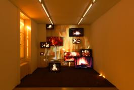 Emilie Brout et Maxime Marion, Fireplace, 2018, crédit Aurélien Mole